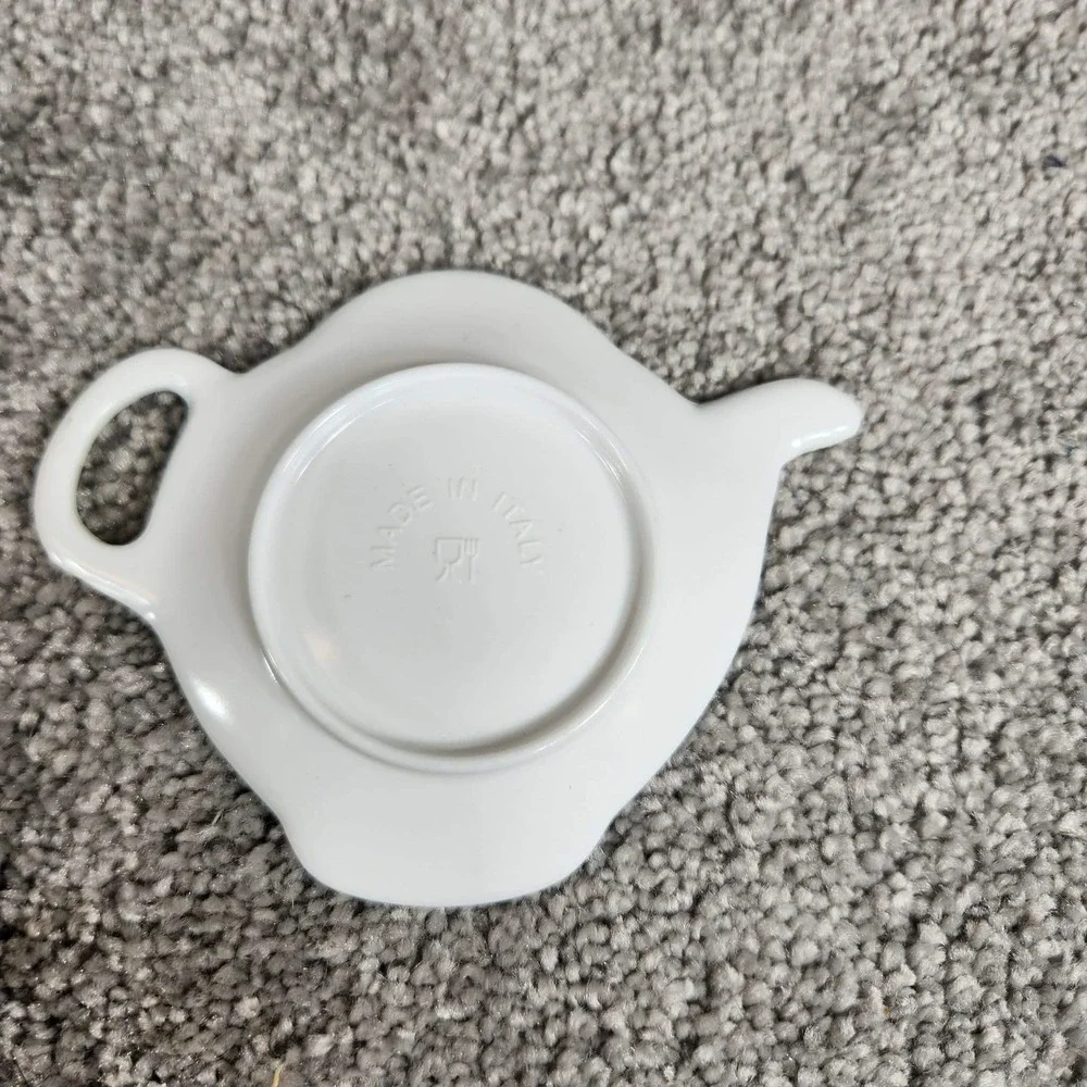 Keller-Charles Tea‎ Bag Rests Melamine Nature Bird Lighthouse Set of 4